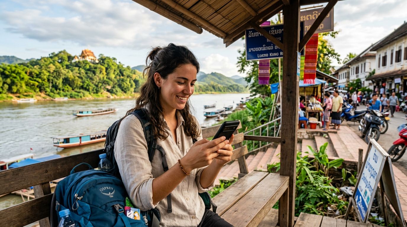 Hotspot Data Usage in Laos: A Traveler's Guide with OneTapSIM