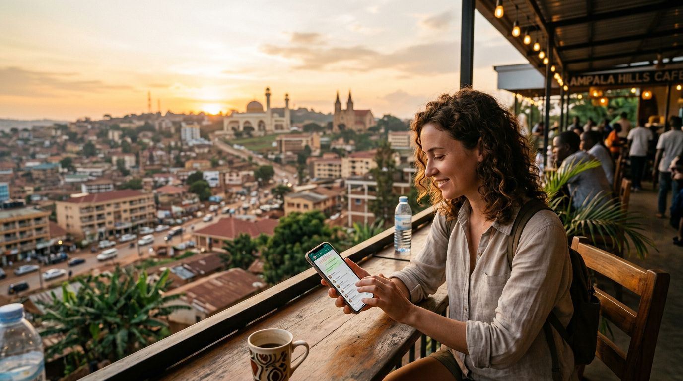 Cómo mantener tu número de WhatsApp en Uganda: Una guía de OneTapSIM