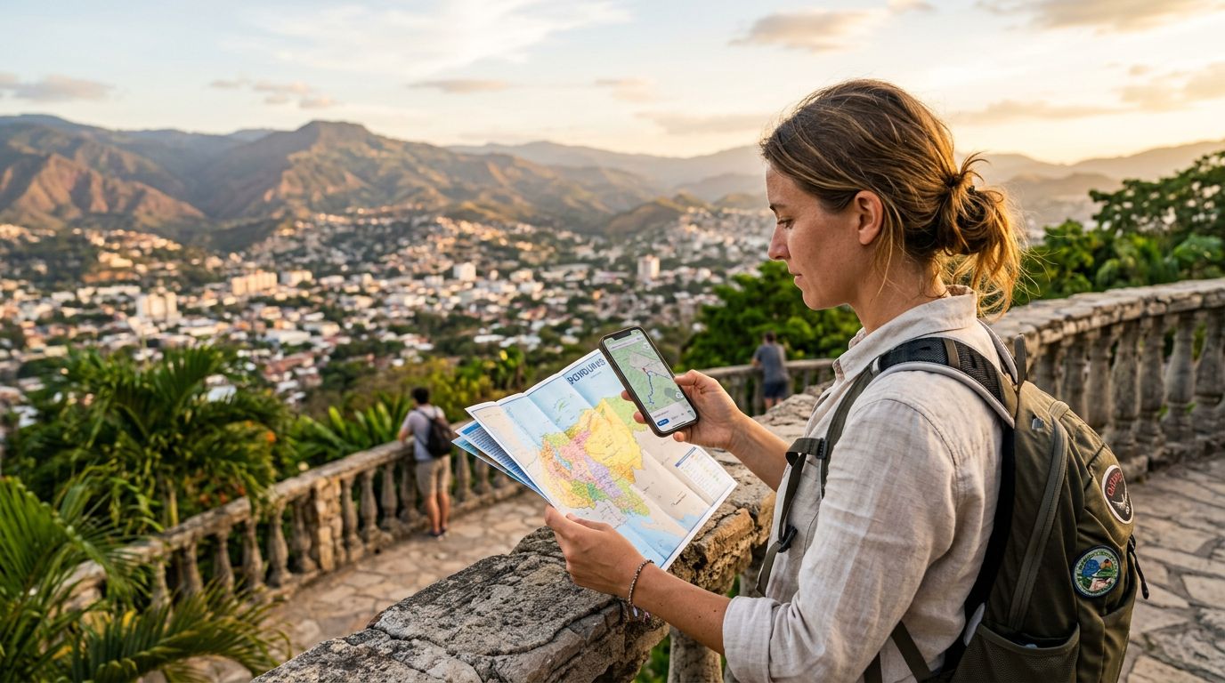 Using Maps with eSIM in Honduras: A Traveler’s Guide by OneTapSIM