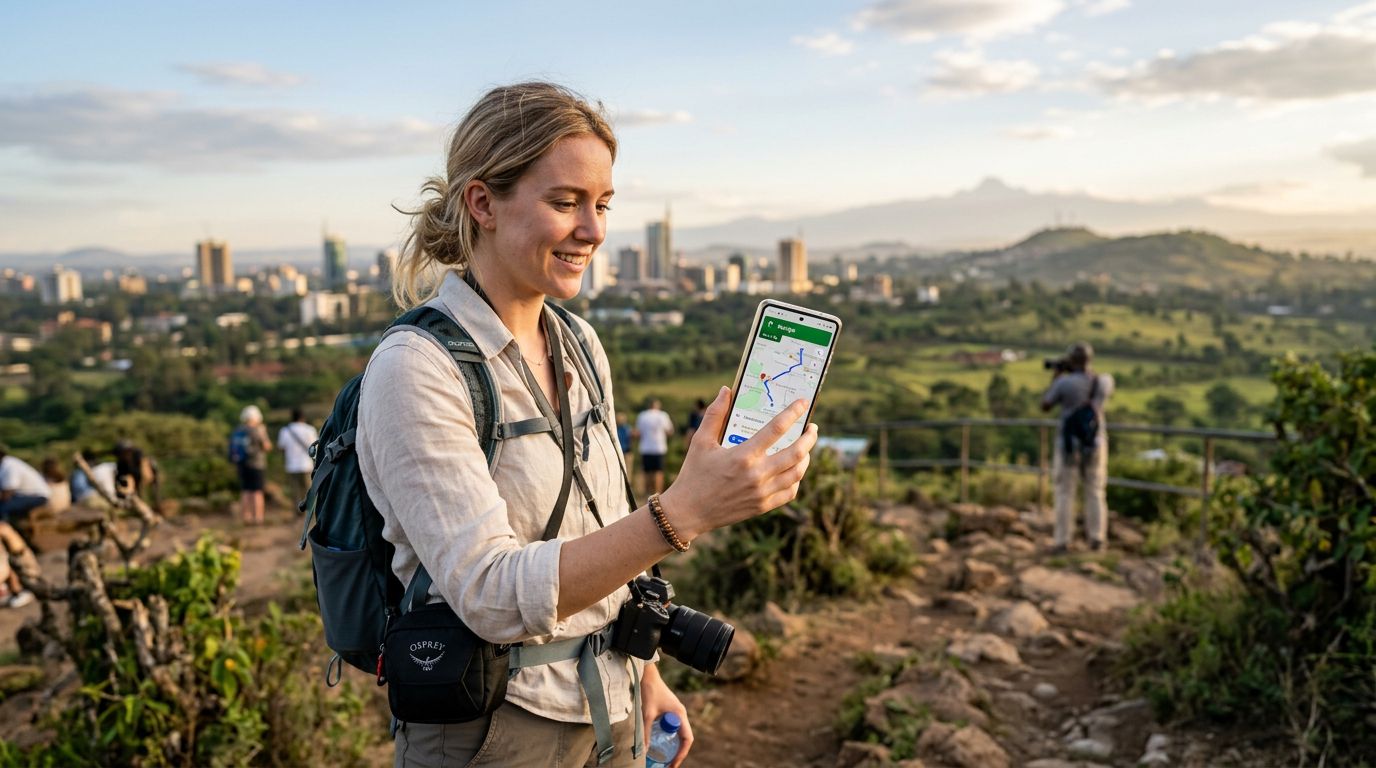 Reise-Navigations-Apps in Kenia nutzen: Ein Leitfaden für Touristen