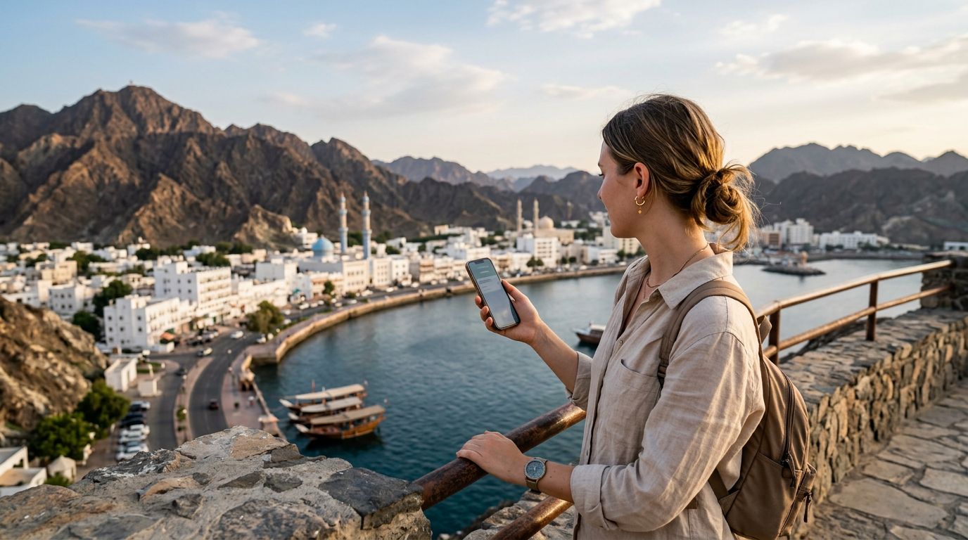 La meilleure eSIM pour voyager à Oman : restez connecté avec OneTapSIM