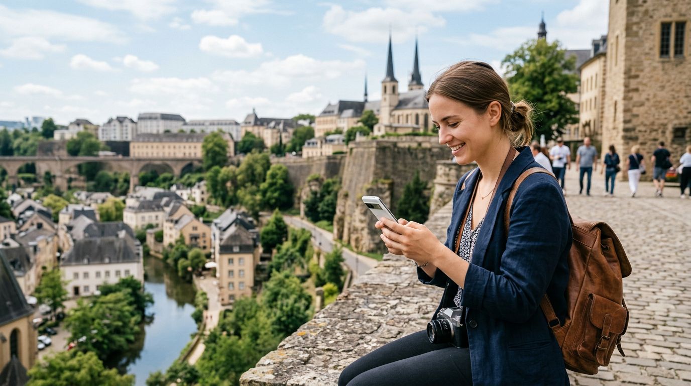 Dual-SIM in Luxemburg nutzen: Ein Reiseführer für Reisende mit OneTapSIM