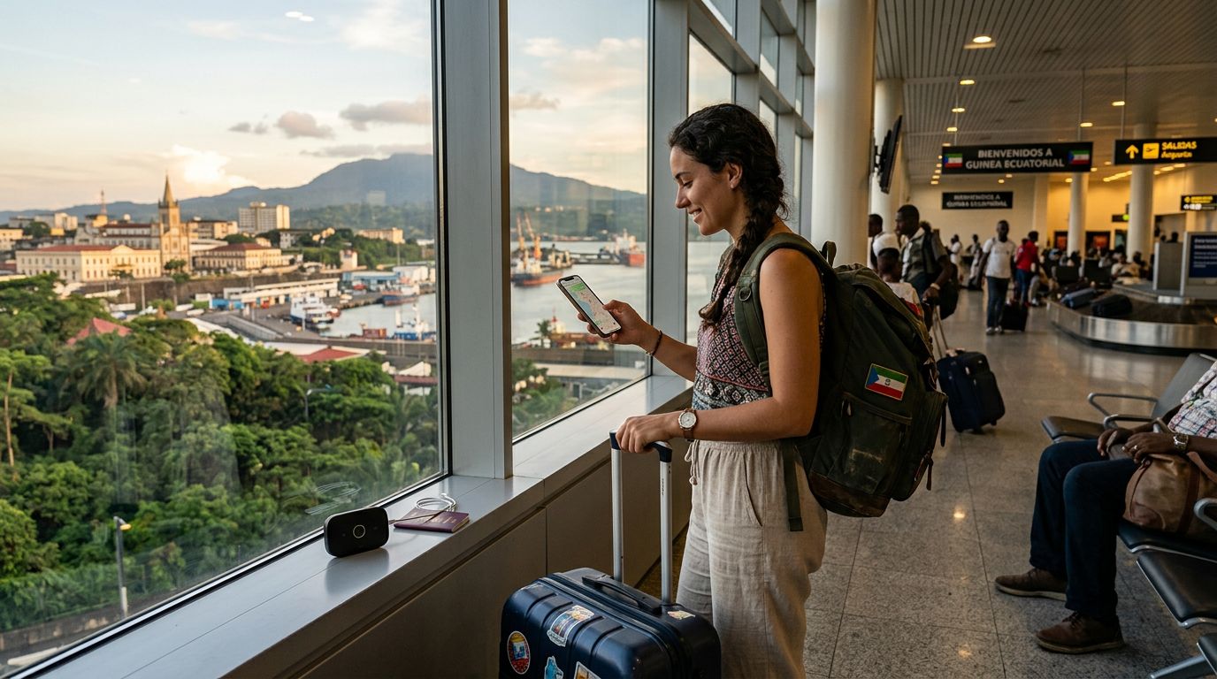 Pocket WiFi ou eSIM pour la Guinée équatoriale : quelle est la meilleure option pour les voyageurs ?