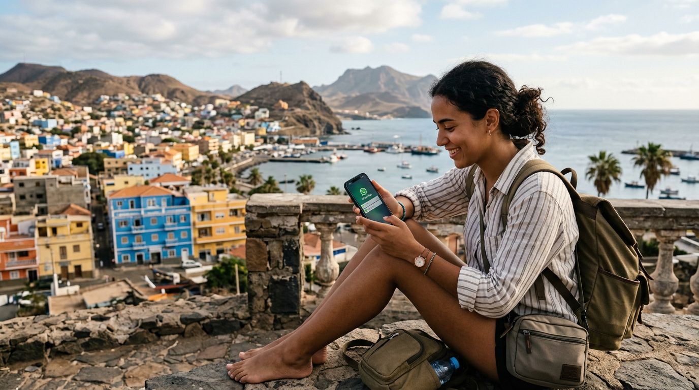 Comment conserver votre numéro WhatsApp lors d'un voyage au Cap-Vert