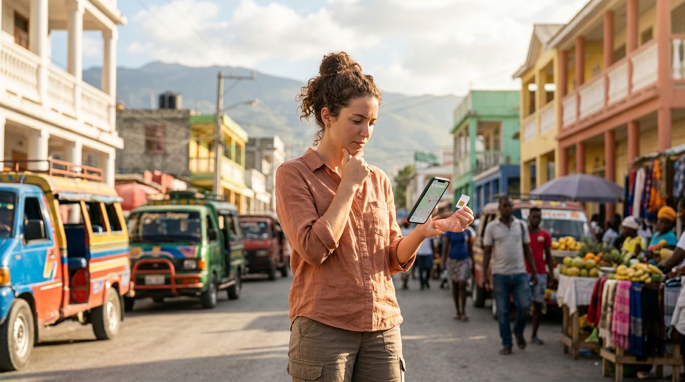 Karta SIM na Haiti czy eSIM: co jest lepsze na Twoją podróż?
