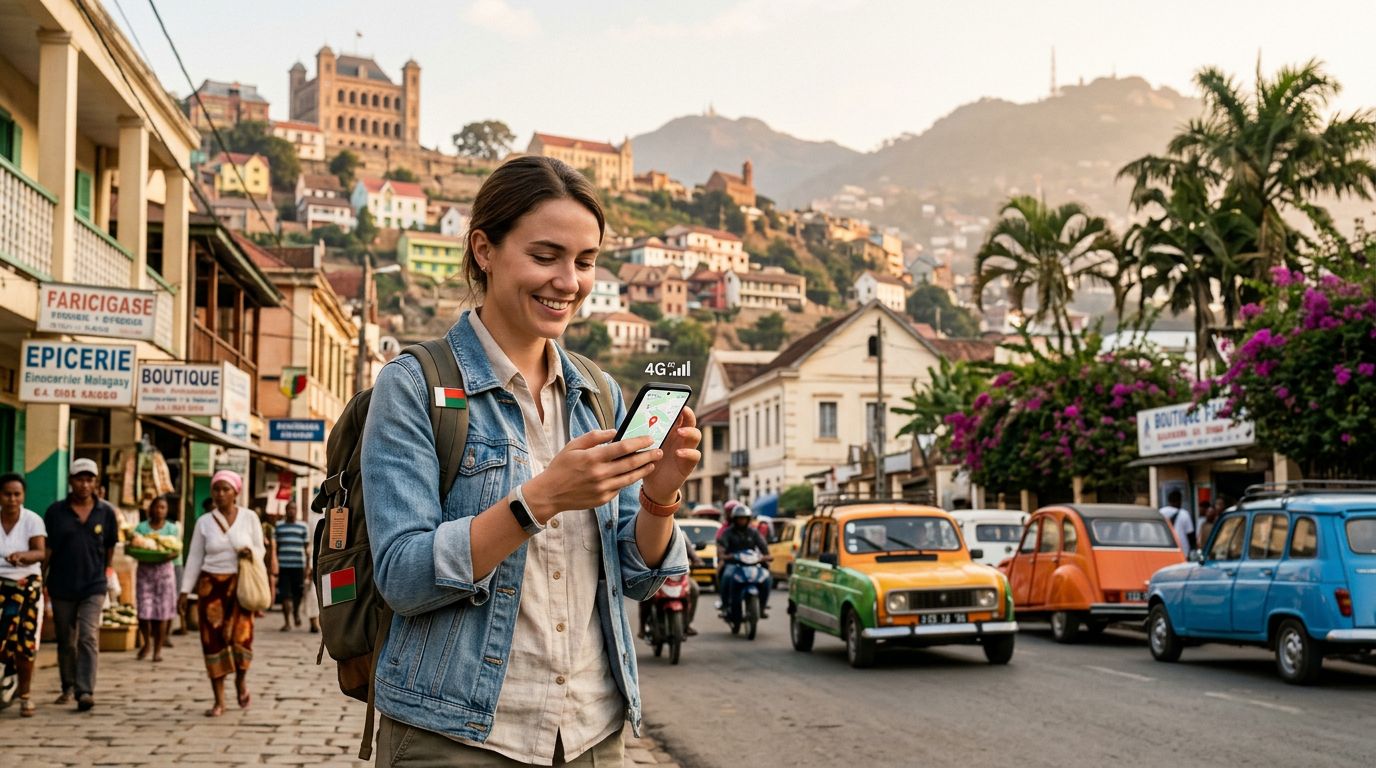 L'eSIM fonctionne-t-elle à Madagascar ? Un guide pour les voyageurs avec OneTapSIM