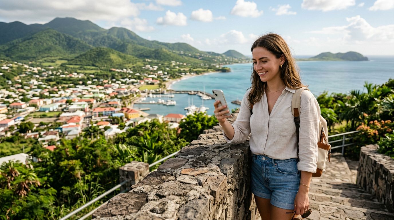 Roaming vs eSIM per Saint Kitts e Nevis: Qual è la scelta migliore per il tuo viaggio?