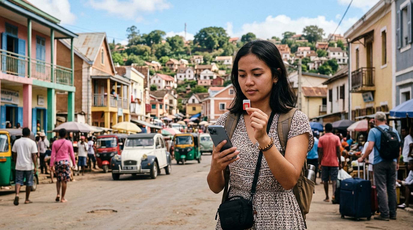 Cartão SIM vs eSIM para Madagáscar: Qual é a melhor opção para a sua viagem?