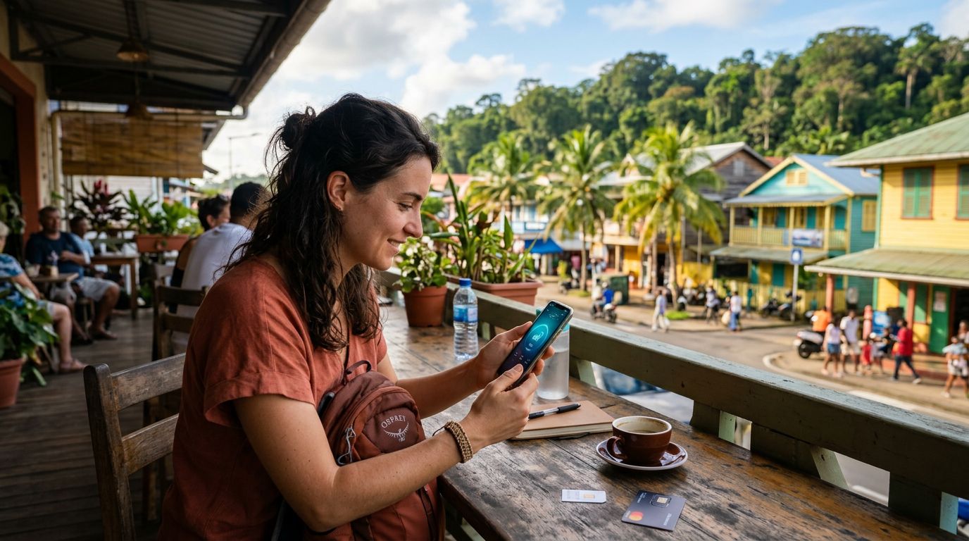 Carte SIM vs eSIM en Guyane française : quelle est la meilleure option pour votre voyage ?