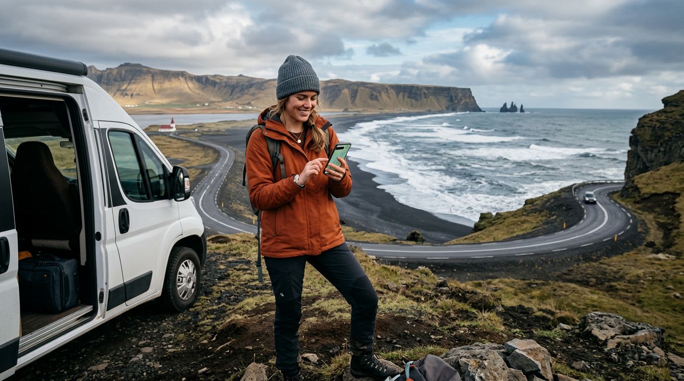 La mejor forma de tener datos en Islandia: Guía para viajeros sobre eSIMs
