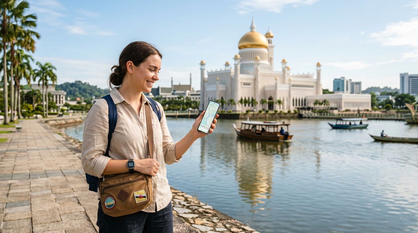 Die beste eSIM für Reisen nach Brunei: Bleiben Sie in Verbindung mit OneTapSIM