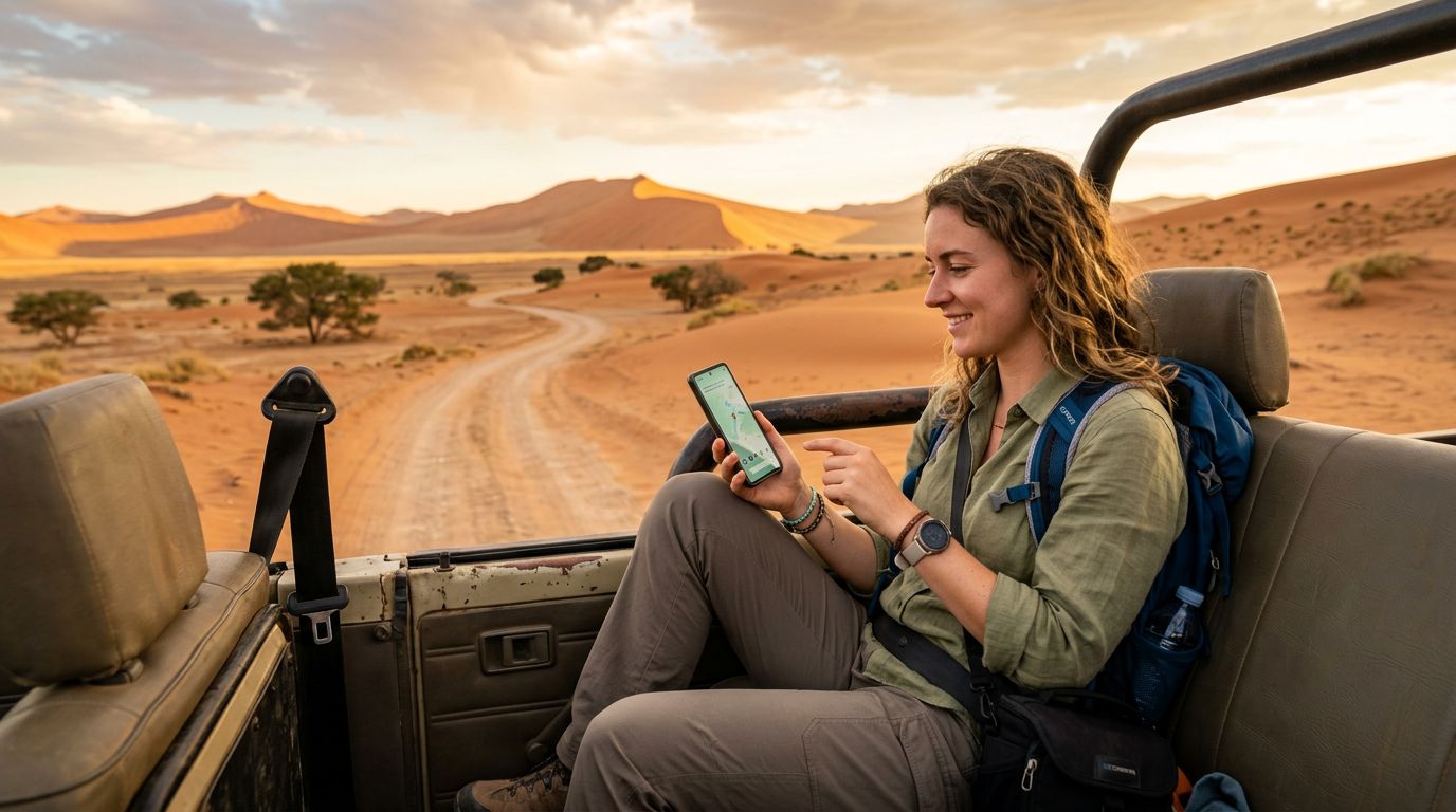 In Namibia in Verbindung bleiben mit einer Reise-eSIM: Der ultimative Leitfaden