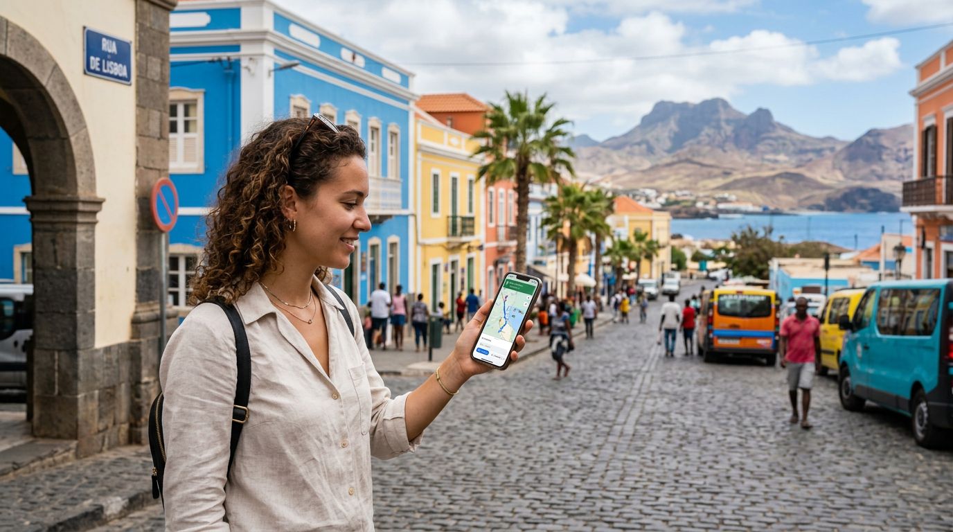 How to Use Maps with an eSIM in Cape Verde: A Traveler’s Guide