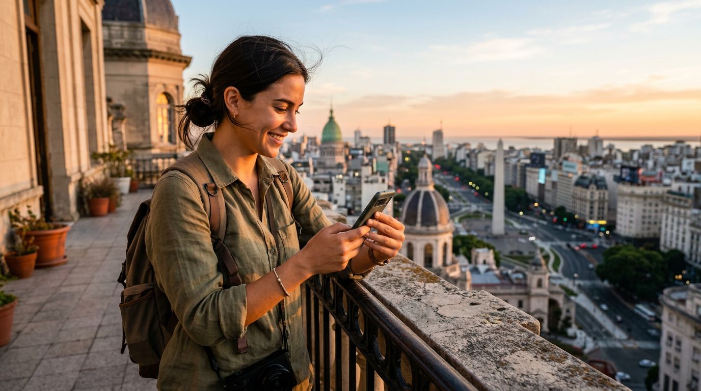 La migliore eSIM per viaggiare in Argentina: resta connesso con OneTapSIM