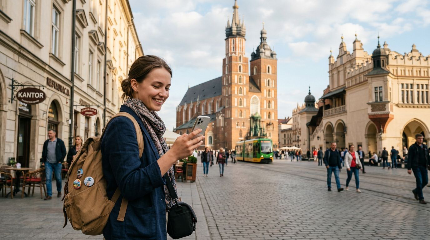 La meilleure façon d'obtenir des données en Pologne : Guide du voyageur pour OneTapSIM