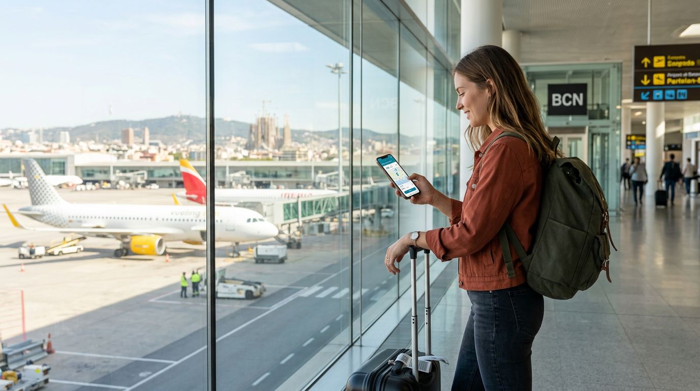 SIM d'aéroport vs eSIM pour l'Espagne : laquelle choisir pour votre voyage ?